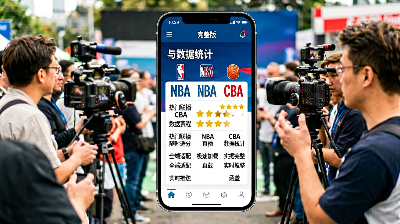 手机端篮球比分实时查看与数据统计体验